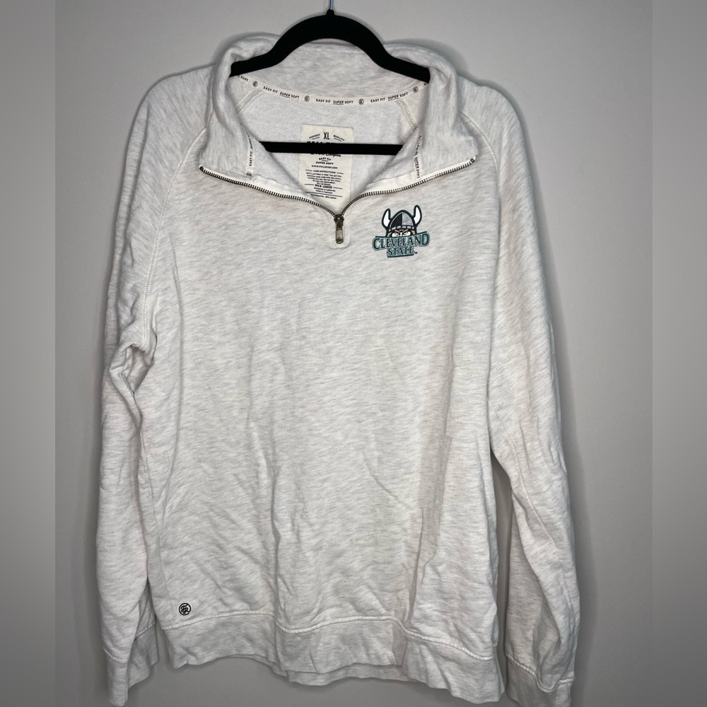 Cleveland State 1/4 zip pullover sweatshirt
